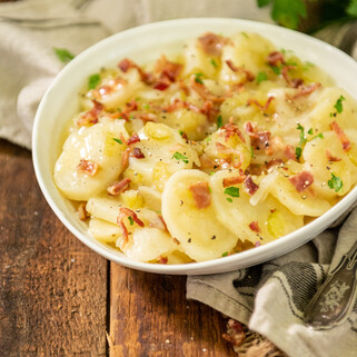 Old Fashioned Hot German Potato Salad
