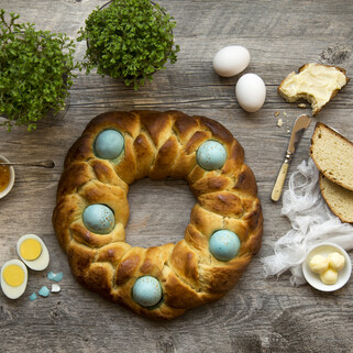 Easter-Worthy Portuguese Potato Sweet Bread 