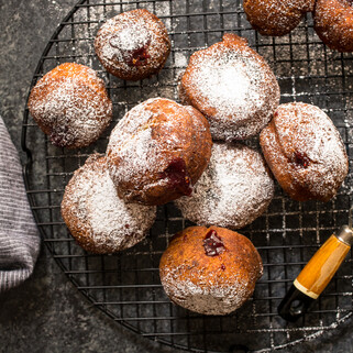 Potato Jelly  Doughnuts (Potato Sufganiyot)