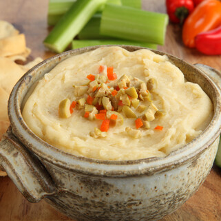 Idaho® Potato Skordalia (Greek Potato-Garlic Dip)