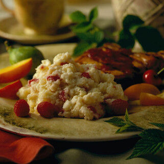 Raspberry Mashed Potatoes