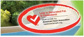 The American Heart Association's heart-check mark certifies that Idaho&reg; potatoes are low in saturated fat and cholesterol.