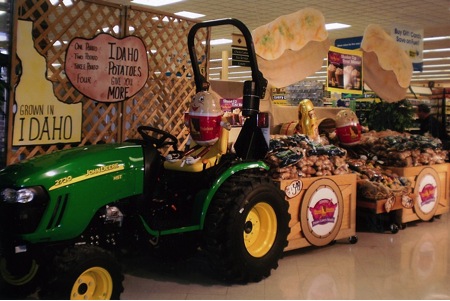 Idaho&reg; potatoes... always fresh from the fields.