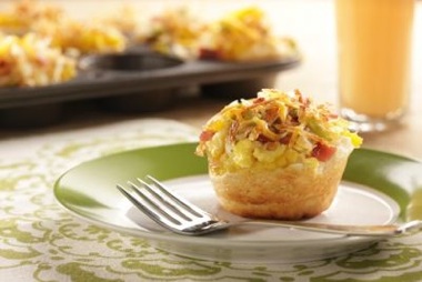 The winning recipe, Stephen Gansner's Idaho&reg; Potato Cheesy Biscuit Scramble, is loaded with nutritious ingredients to get students fueled up for the day!